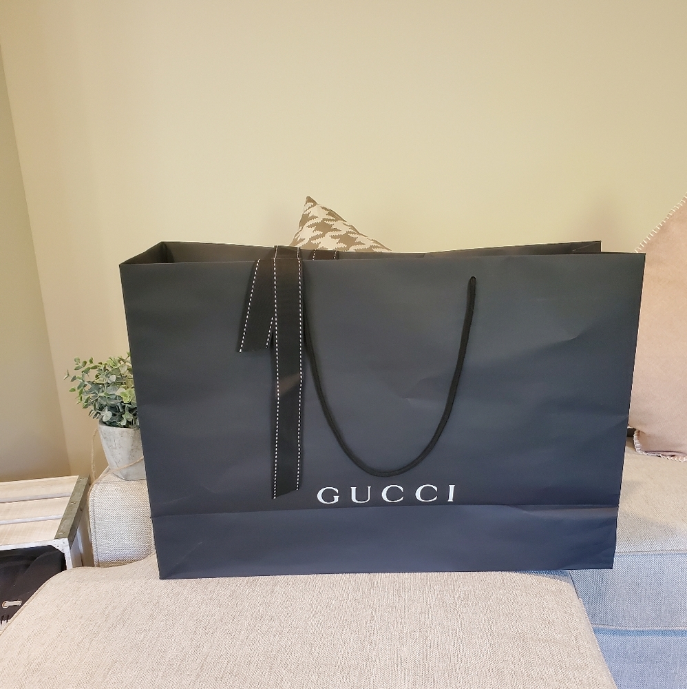 Authentic Gucci large shopping bag